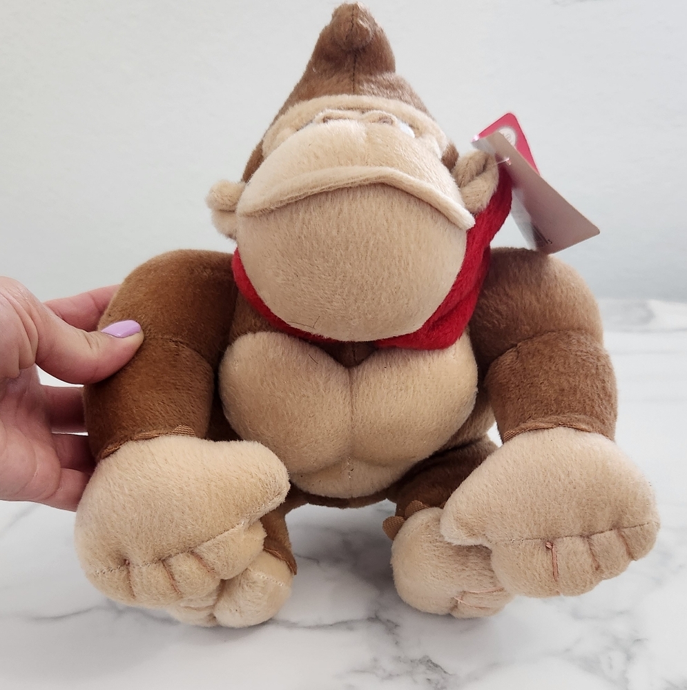 Video Game Super Mario Donkey Kong Plush Toy Nintendo Collectible - Picture 2 of 6